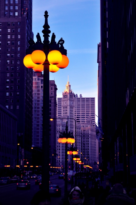 apelsiner chicago lampor 