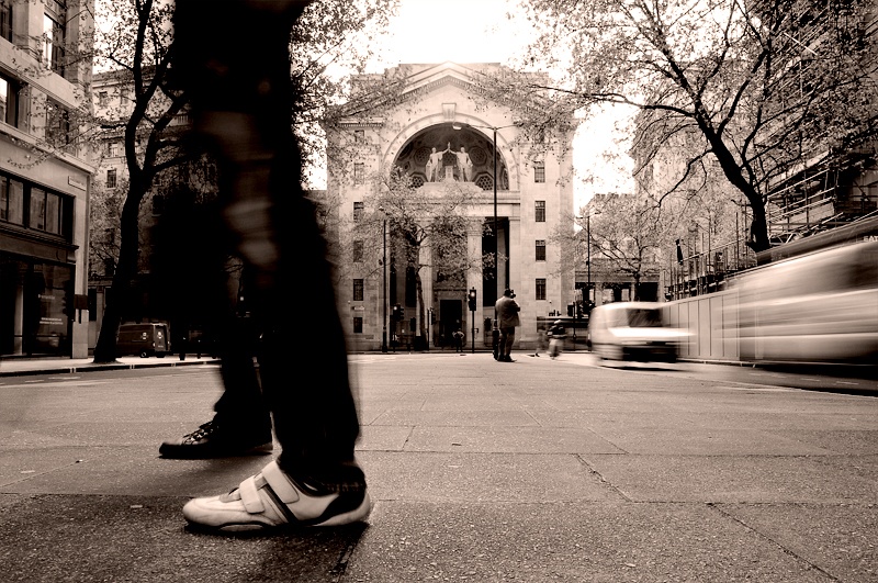 blurred london 