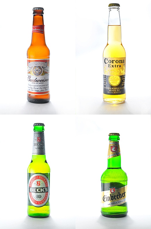 öl öl budweiser corona becks einbecher 