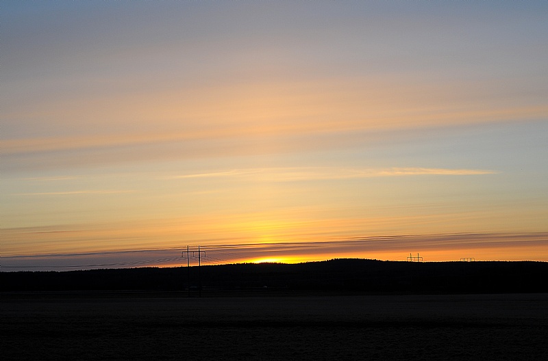 sunset  